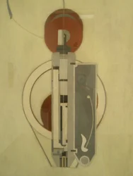 Festmény VIII (mechanikus absztrakció)